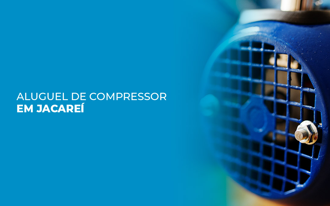 Aluguel de compressor de ar em Jacareí